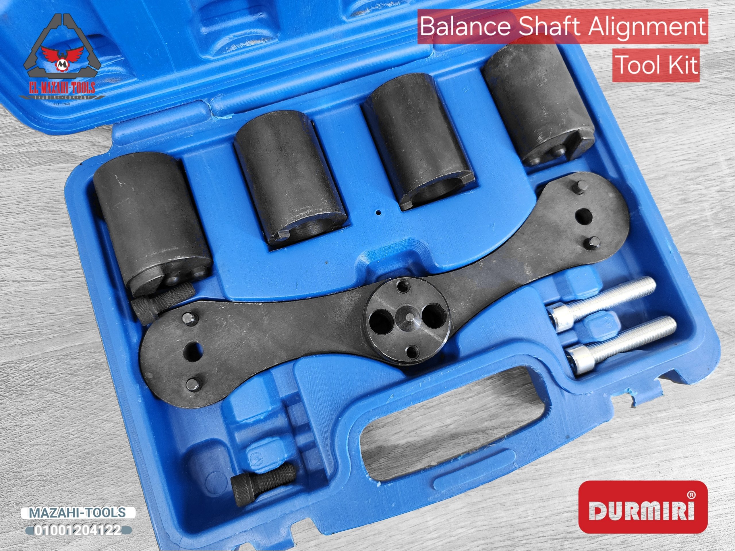 طقم زرجينة حل وتركيب و تثبيت عمود الكرنك من DURMIRI