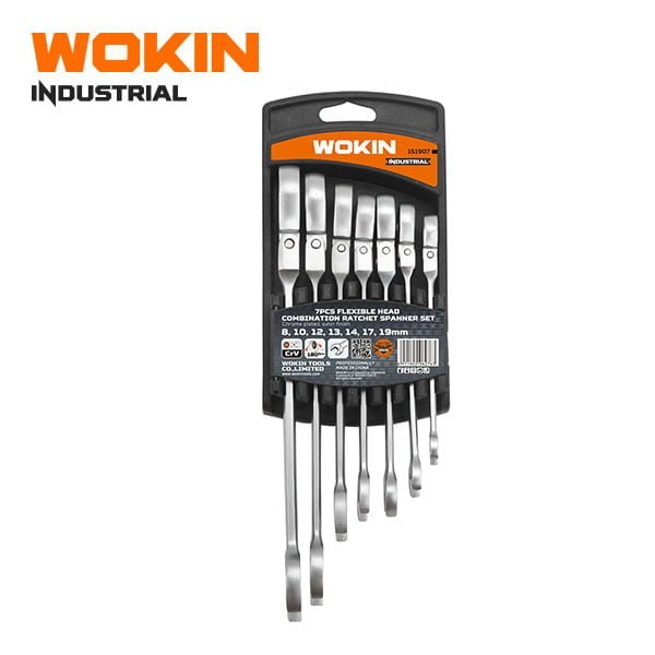 طقم مفتاح بلدي سيستم مفصلي 7ق من WOKIN