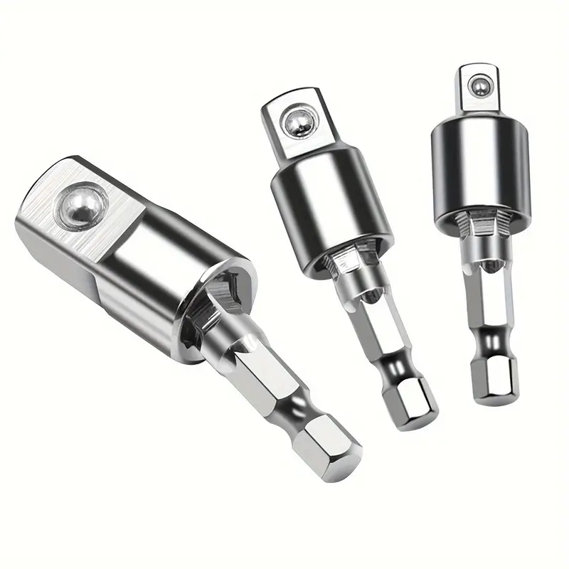 طقم حامل لقم ادابتور 3ق مفصلي كعب HEX - الصورة 2