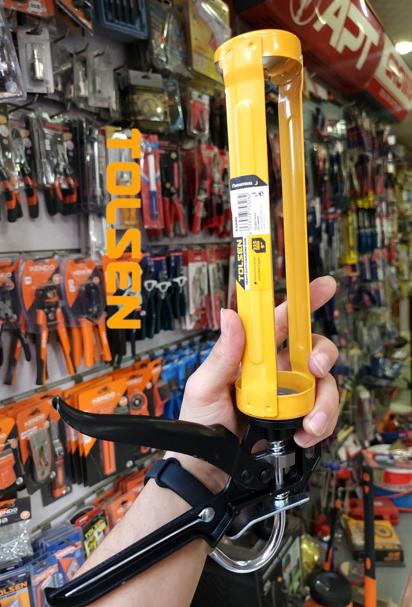 مسدس سيلكون 9″ خدمة شاقة ثقيل من TOLSEN
