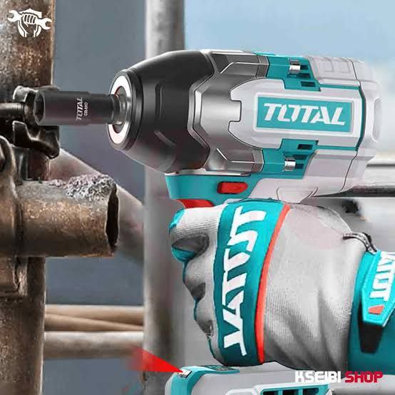 دريل حل وربط 850 نيوتن 20 فولت 2 بطارية + شاحن + لقم + شنطة من TOTAL - الصورة 3