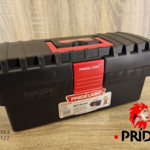 شنطة عدة بلاستيك غطاء داخلي بفواصل من PRIDE مقاس 13