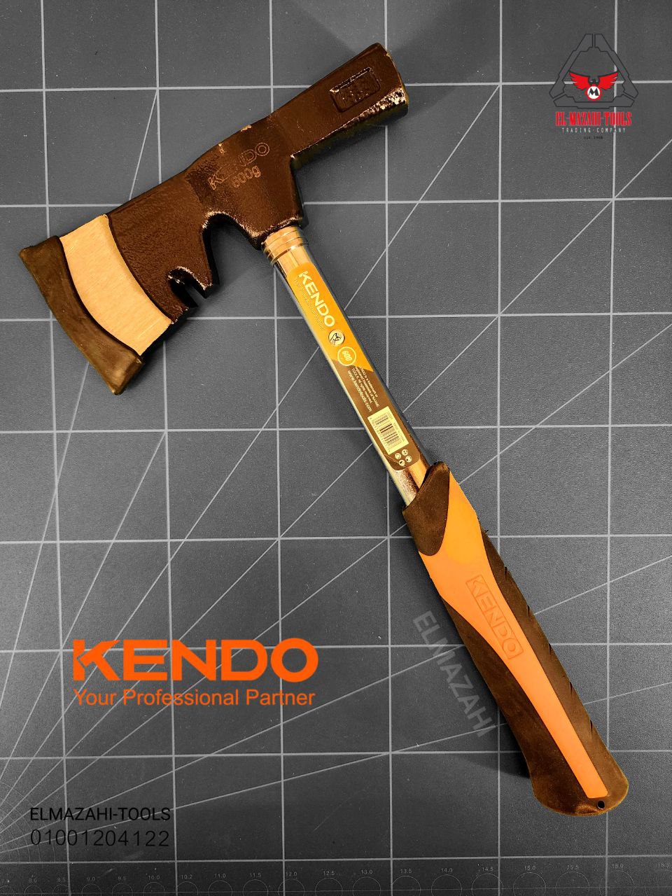 مطرقة البناء والجيبسوم بورد 600 جم يد معززة من KENDO