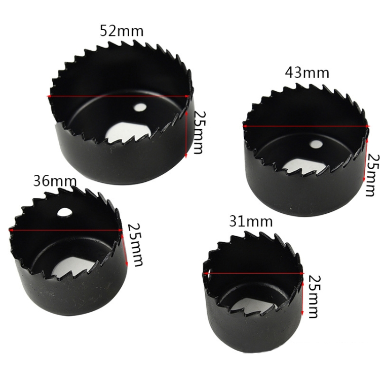 طقم بنط خواشة منشارية 6 ق للأخشاب والفايبر - الصورة 3