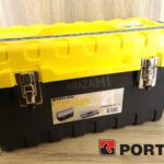 شنطة عدة بلاستيك ثقيلة ومتينة بقفل معدن تركي 21" من PORT-BAG