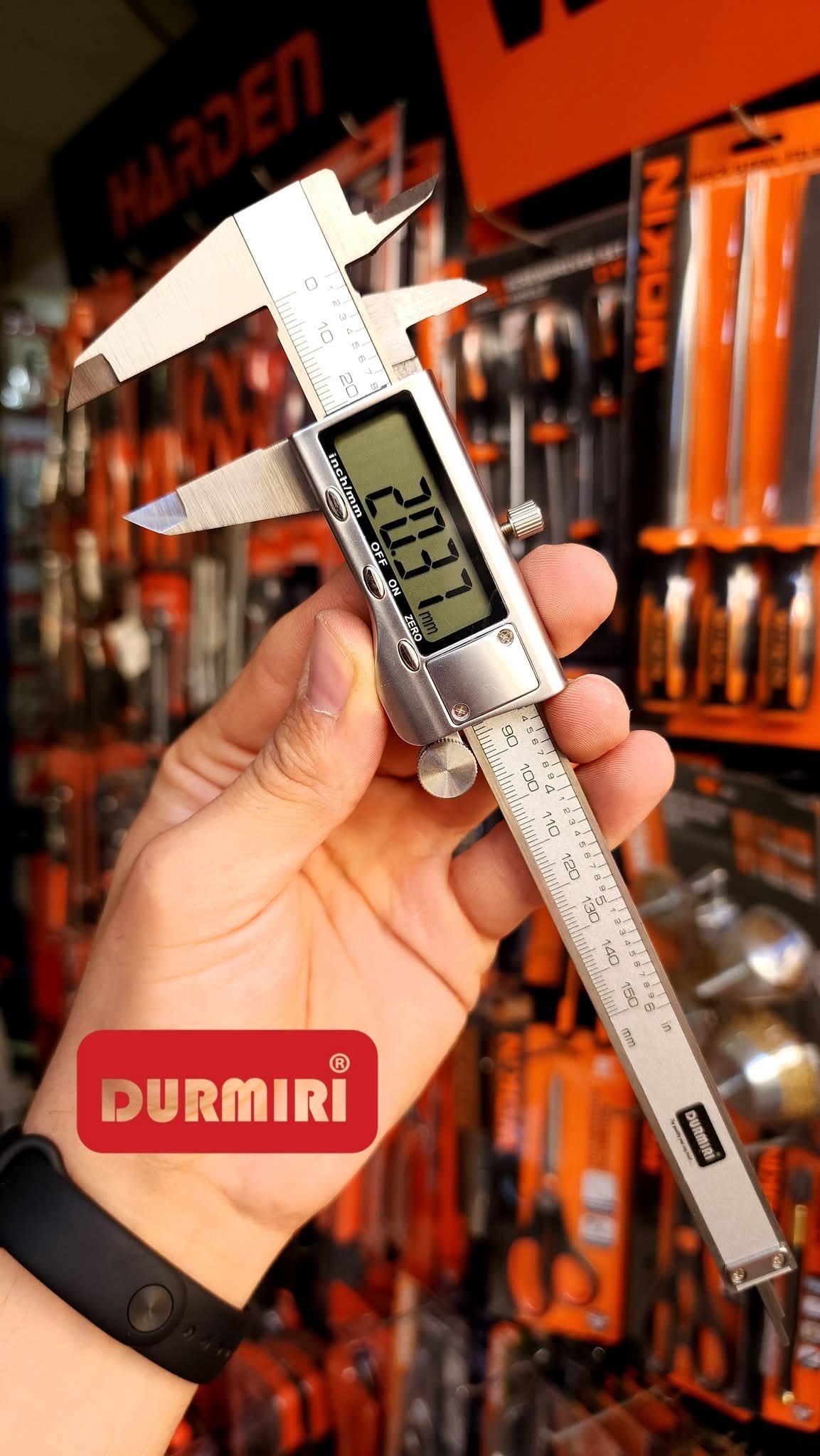 بوكليس قياس معدن كامل ديجيتال عالي الدقة من DURMIRI