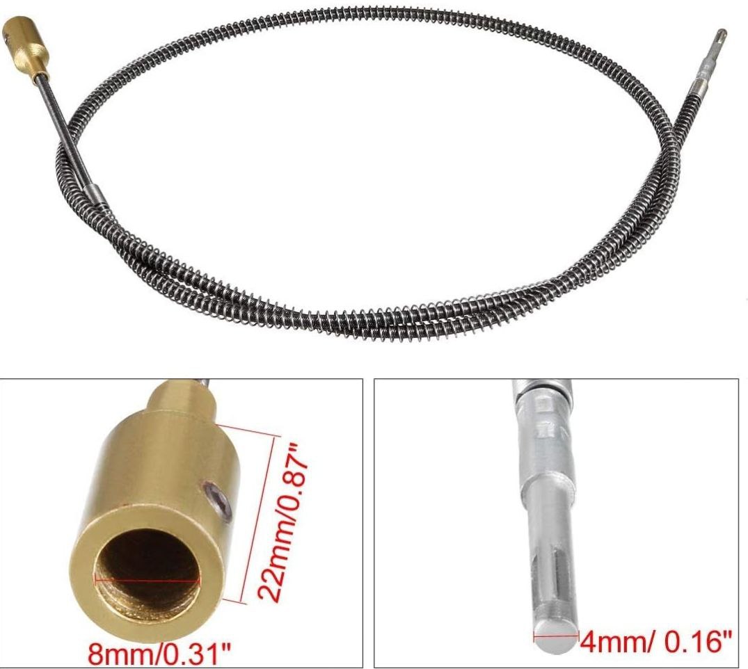 واير داخلي غيار لخرطوم جهاز فليكسابل بموتور 6 مم من DURMIRI - الصورة 2