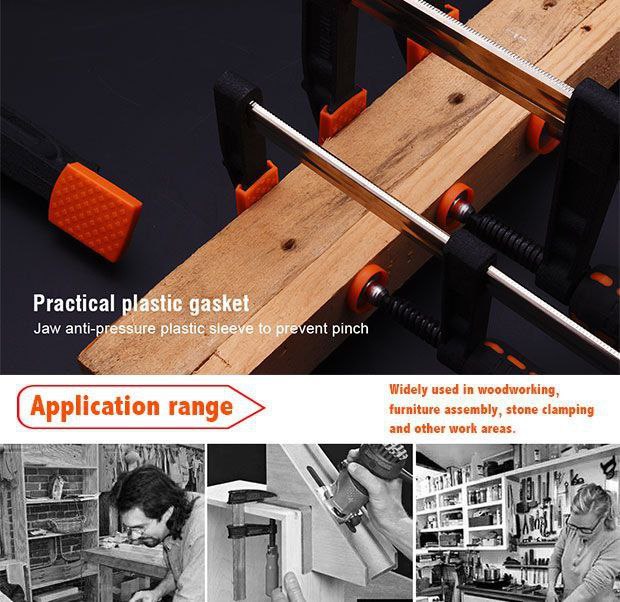 قمطة مربط نجاري حرف F من WOKIN - الصورة 5