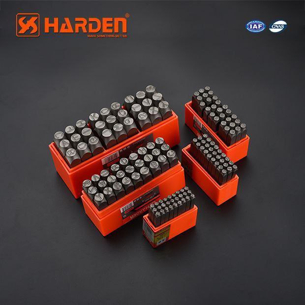 طقم حروف دق 27 ق صلب من HARDEN