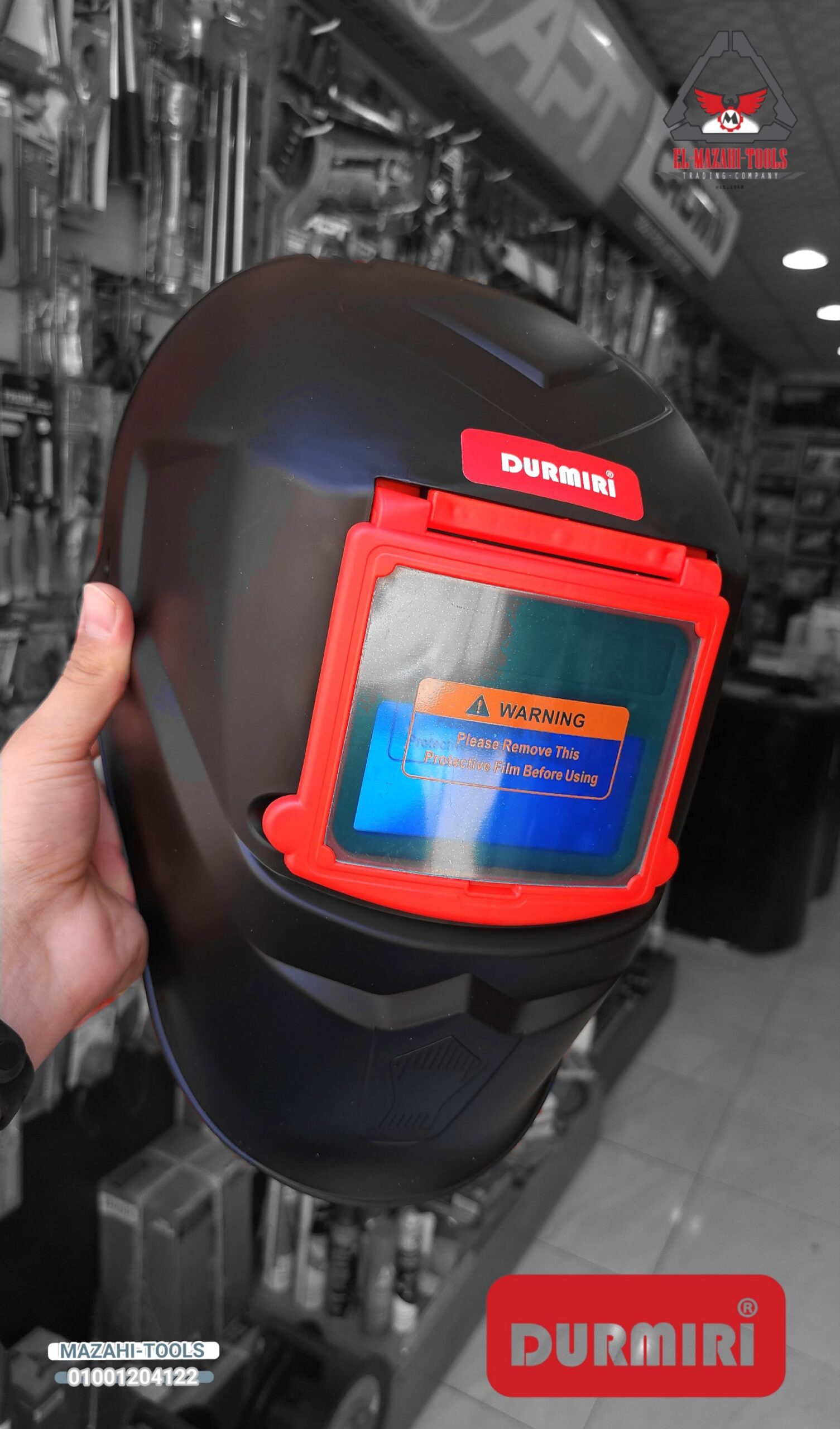 وش لحام اوفر استاندرد اوتوماتيك تعتيم ذاتي من DURMIRI - الصورة 2