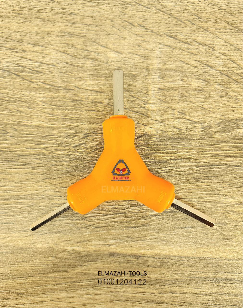 مفتاح الن مسدس ثلاثي مقاسات 4-5-6 مم - الصورة 2