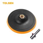 قاعدة صنفرة اسكوتش 5" مع ادابتور للشنيور من TOLSEN