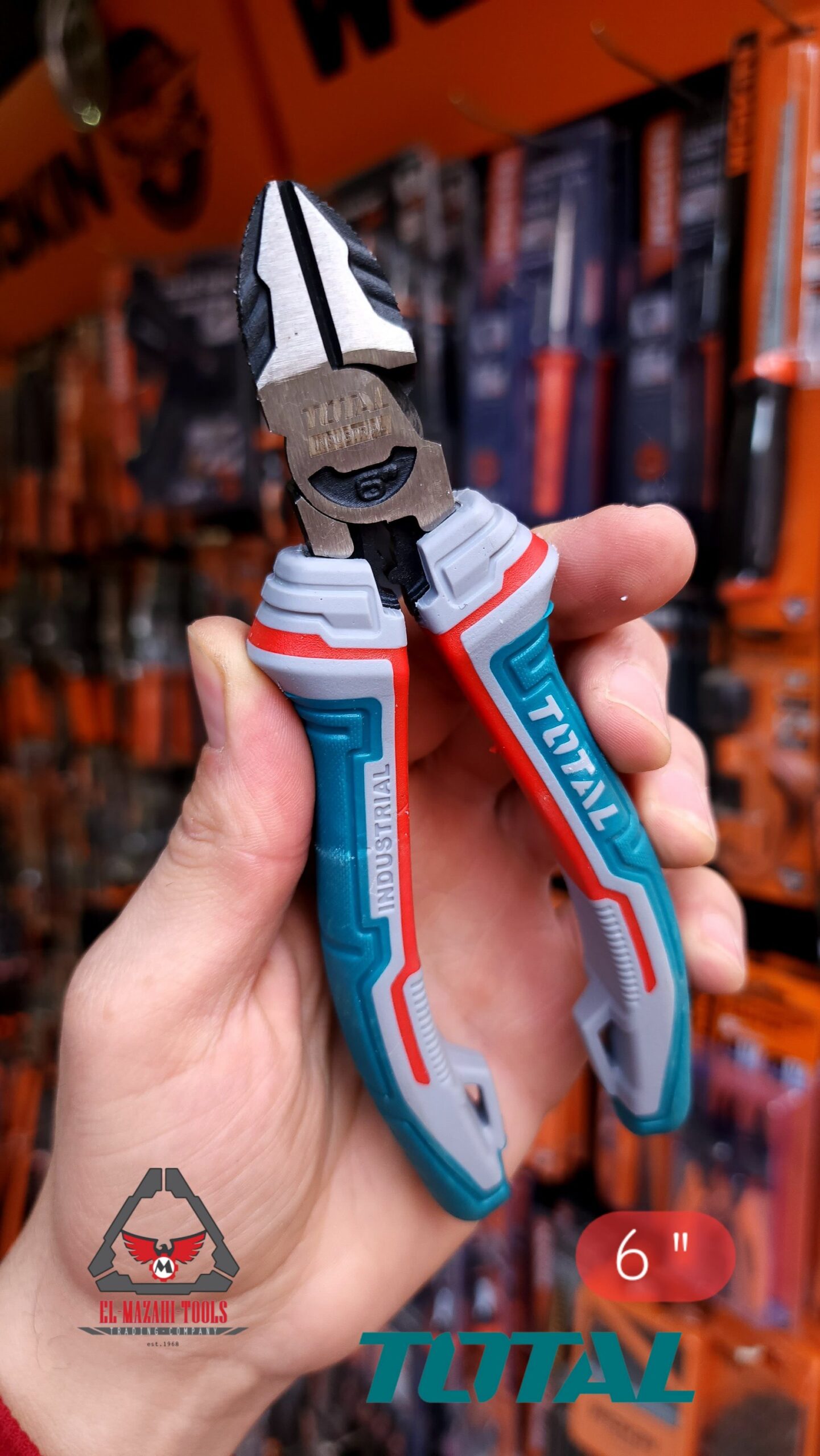 قصافة صلب سيف انرجي 6" من TOTAL - الصورة 2