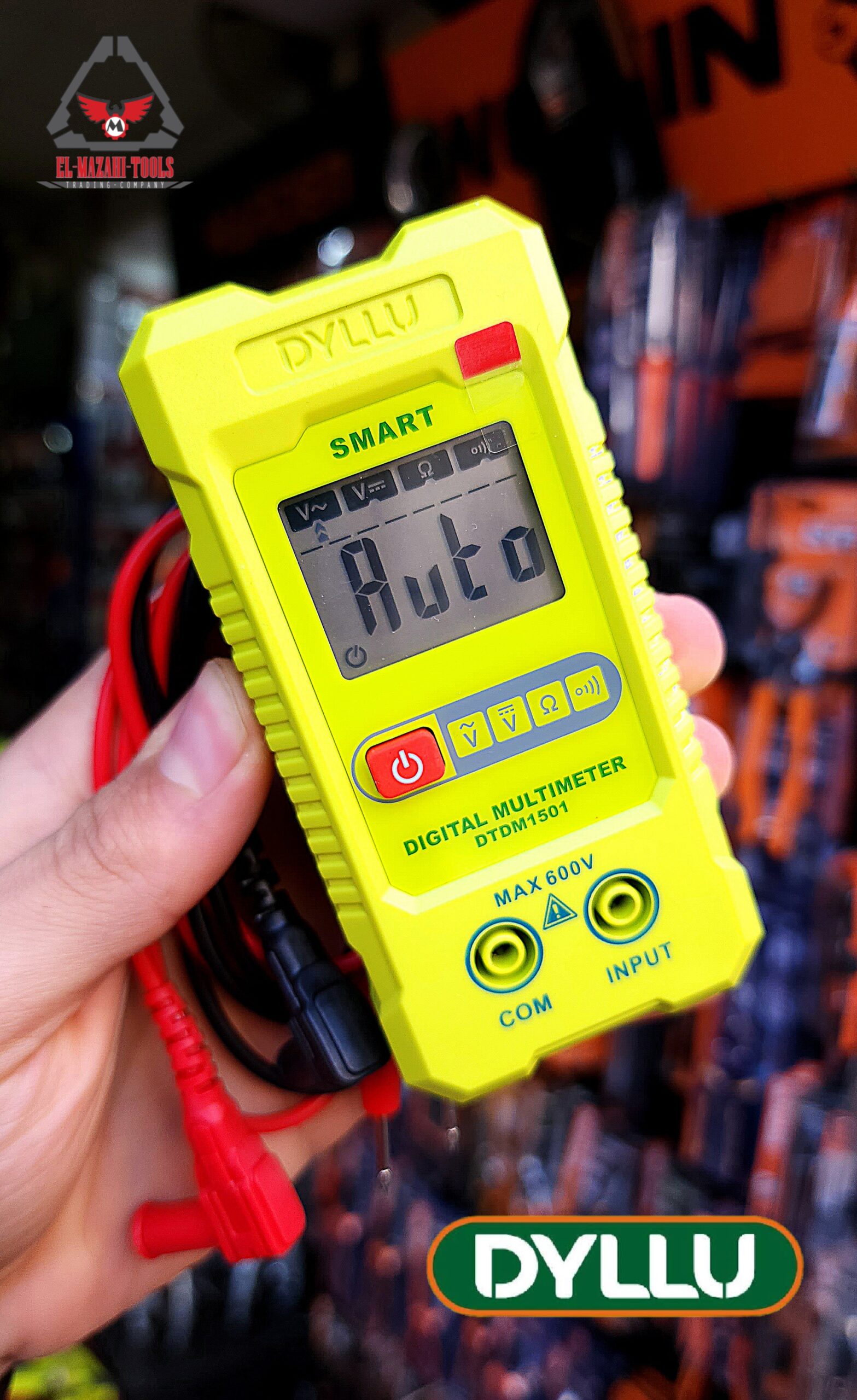مالتي ميتر ديجيتال 600 v اوتوماتيك من DYLLU - الصورة 2
