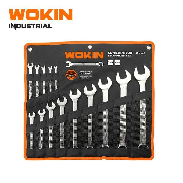 طقم مفتاح 14 ق بلدي مشرشر عالي الصلابة من WOKIN
