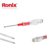 مفك تست قلاب 100-500 فولت يد كريستال من RONIX