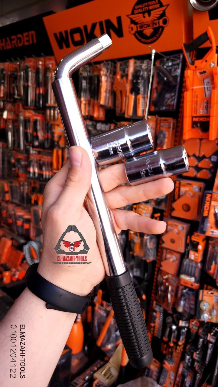 مفتاح عجل 1/2" تلسكوبي 4 مقاسات متحرك - الصورة 2