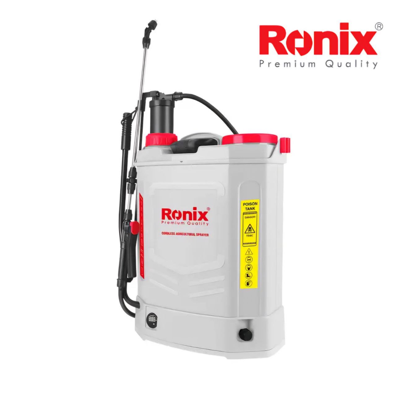 بخاخ زراعة 20 لتر بطارية 12 فولت 8 امبير من RONIX