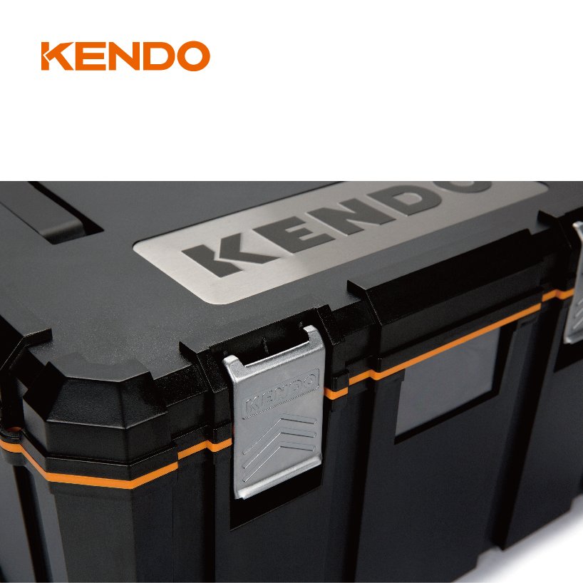 شنطة عدة صندوق 40 لتر خدمة شاقة من KENDO - الصورة 3