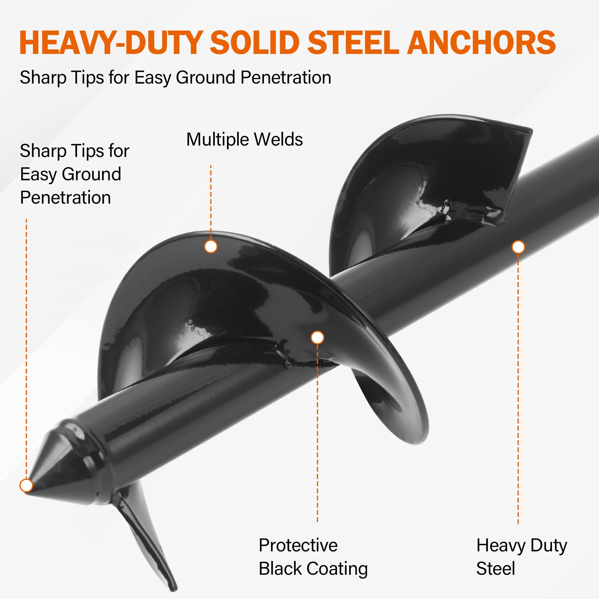 راس مثقاب زراعة حلزوني للشنيور من KENDO - الصورة 3