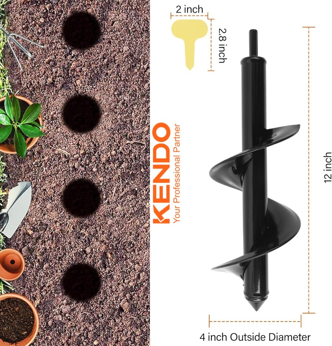 راس مثقاب زراعة حلزوني للشنيور من KENDO