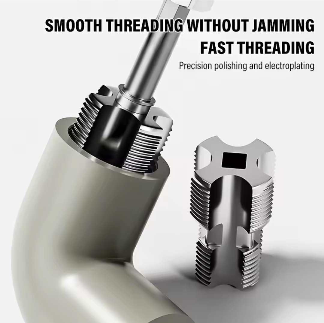 بنطة قلاوظ سن داخلي لمواسير بولي 20/25 مم - الصورة 4