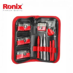 طقم ادوات اصلاح 50 ق مع سنون ولقم بجراب من RONIX