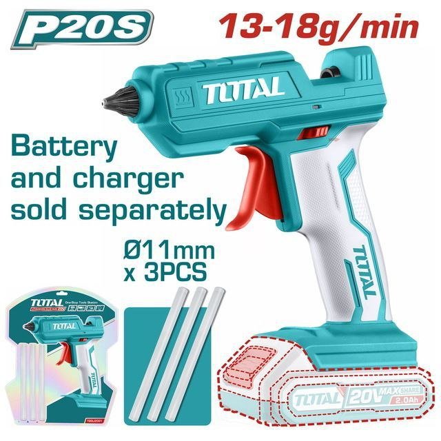 مسدس شمع 20 فولت 100 وات بدون بطارية من TOTAL