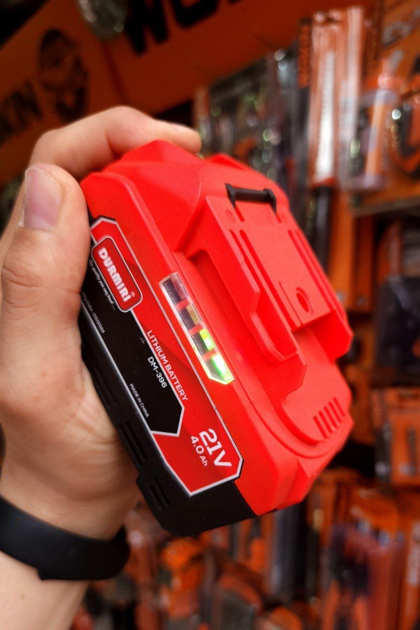 بطارية ليثيوم شير 21 فولت 4 امبير من DURMIRI - الصورة 2