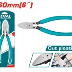 قصافة الكترونيات بوز مبطط رفيع 6" من TOTAL