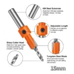 بنطة تخويش لعمل مسمار غائر لوتر او شنيور
 3*15 مم