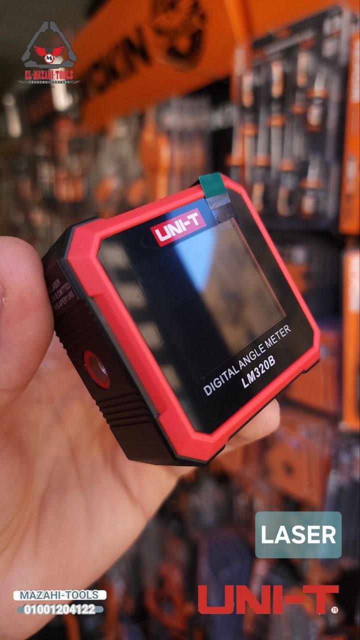 منقلة قياس ميل ليزر ديجيتال شحن عالية الدقة من UNIT - الصورة 3