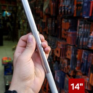 يد لقم حرف L طويلة 1/2" 14" 35 سم صلب تيواني