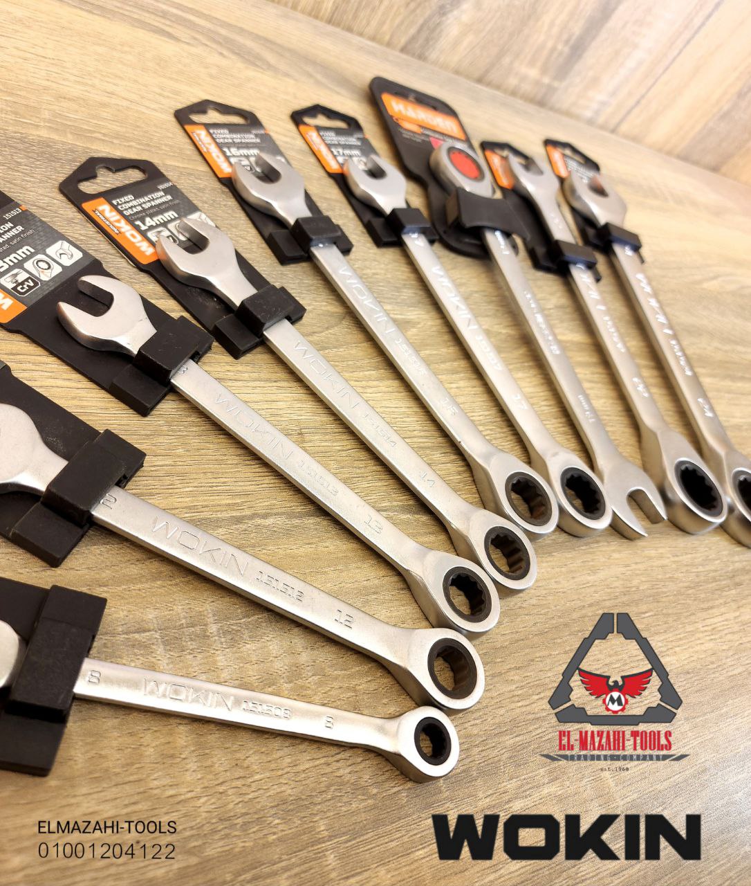مفتاح بلدي مشرشر سيستم 72 سن عالي الصلابة من WOKIN - الصورة 2
