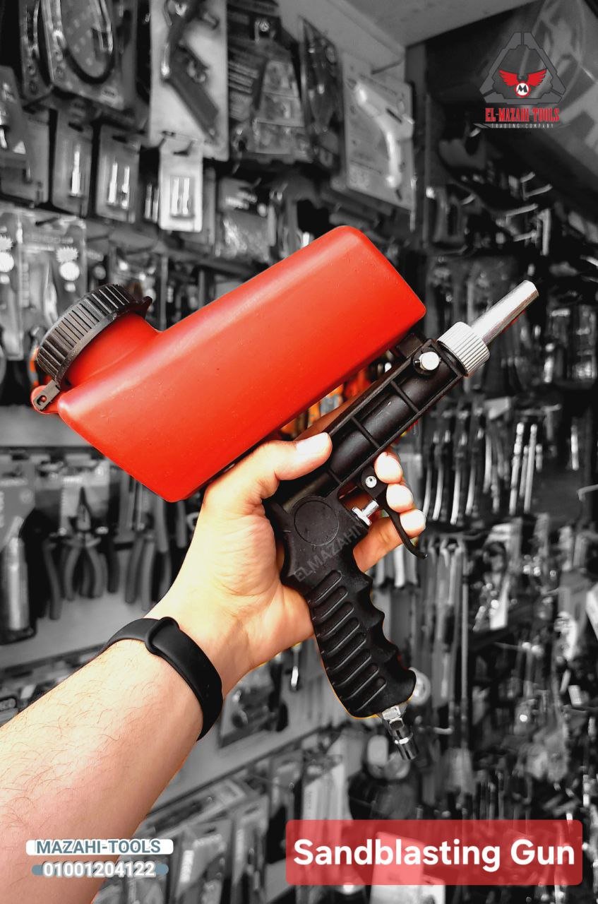 مسدس رمل يعمل بالهواء لإزالة الصدأ - الصورة 3