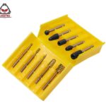 طقم بنط نحت وحفر 10 ق أخشاب وبلاستيك ميني كرافت