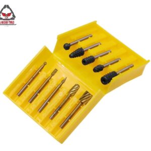 طقم بنط نحت وحفر 10 ق أخشاب وبلاستيك ميني كرافت