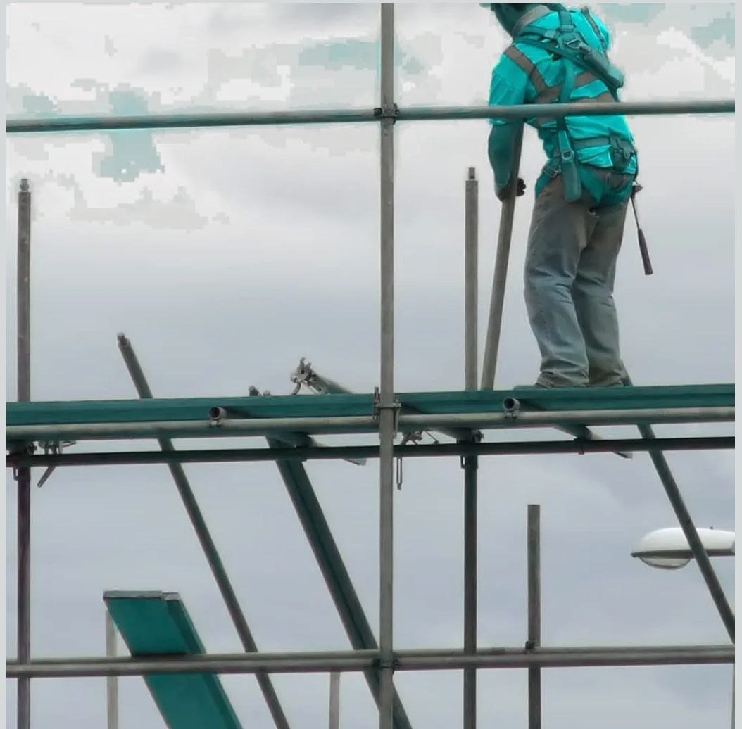 حزام سيفتي امان بحبل وهوك من POWER ACTION - الصورة 3