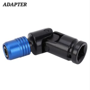 ادابتور مفصلي دريل 1/2" ل 1/4" سداسي HEX