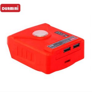 ادابتور بطارية 21 فولت كشاف و 2 مخرج USB شحن من DURMIRI