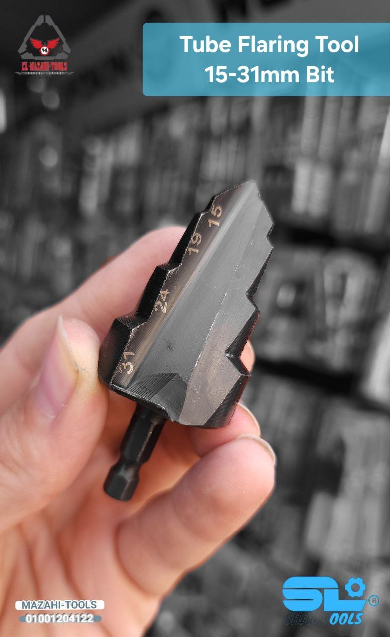 بنط تخويش اصلاح بولي مدرجة 1/2"+3/4"+1"من SHILITOOLS - الصورة 2