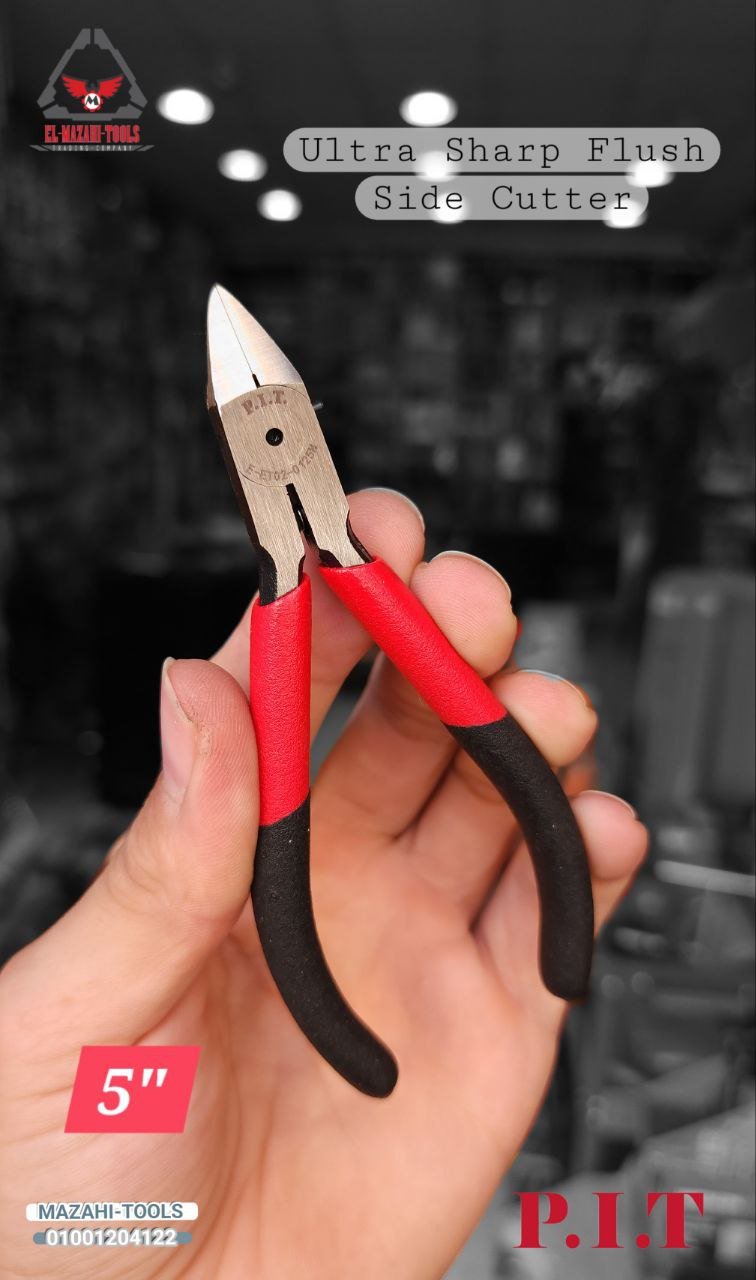 قصافة ميني حادة 5" نصل مسطح من PIT - الصورة 2