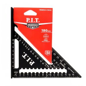 مثلث علام معدن 7" 180 مم تدريج بالسنتي من PIT