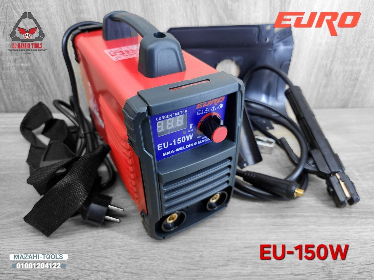 ماكينة لحام شنطة ميني 120 امبير بالمشتملات من EURO - الصورة 2