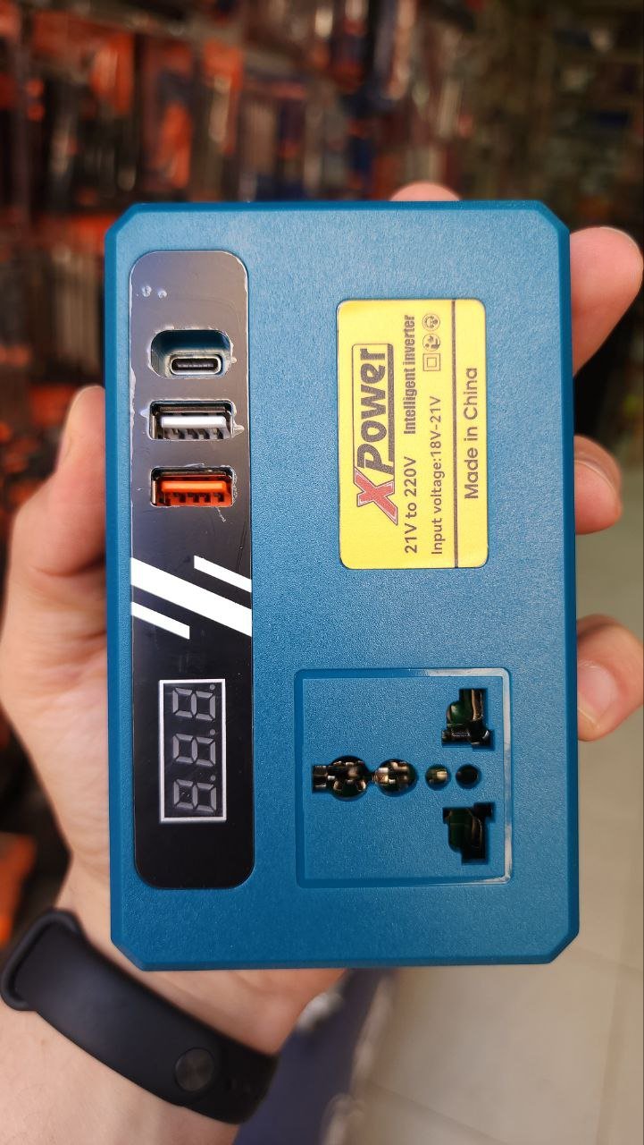 محول بطارية انفرتر لمدخل كهرباء وUSB ديجيتال من XPOWER - الصورة 4