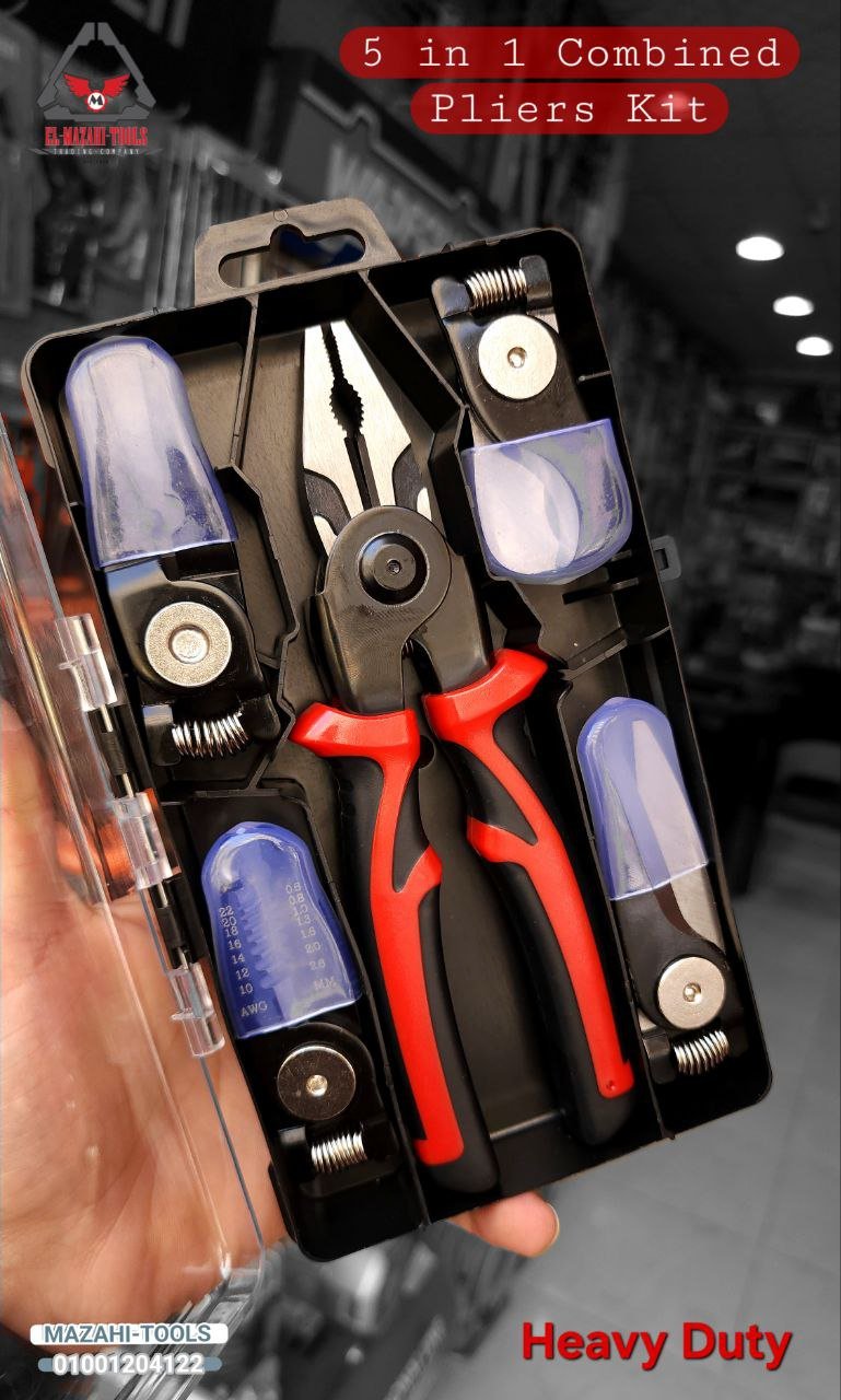 بنسة متعددة الرؤوس 5*1 طقم متكامل - الصورة 2