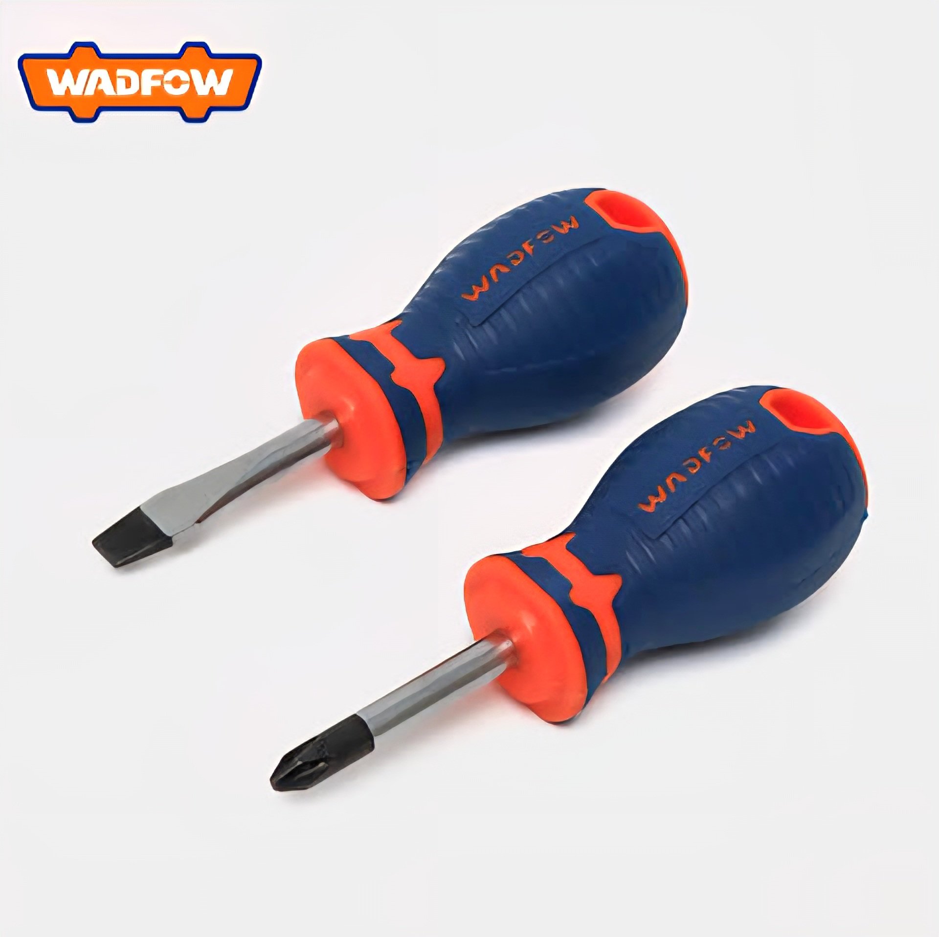 طقم مفك أورمة 2 ق قصير يد كاوتش من WADFOW