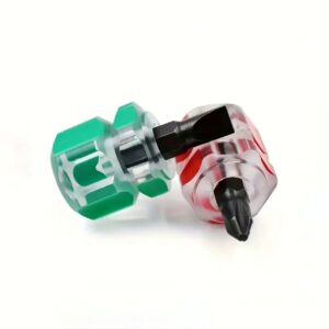 طقم مفك 2 ق قصير متناهي الصغر 38 مم