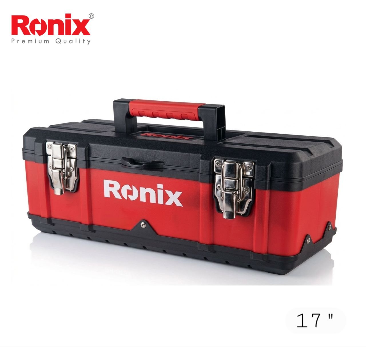شنطة عدة 17″ معدن مع بلاستيك من RONIX