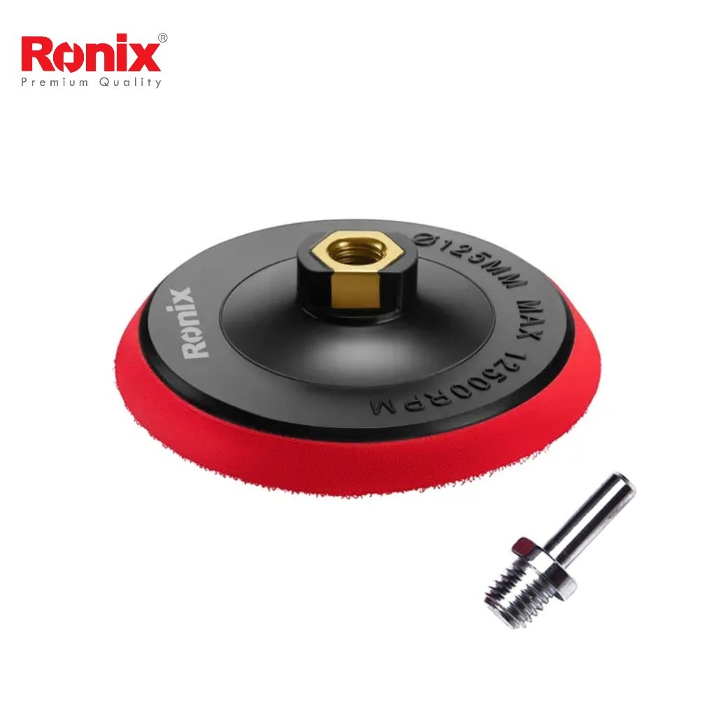 قاعدة صنفرة اسكوتش 5″ مع ادابتور للشنيور من RONIX